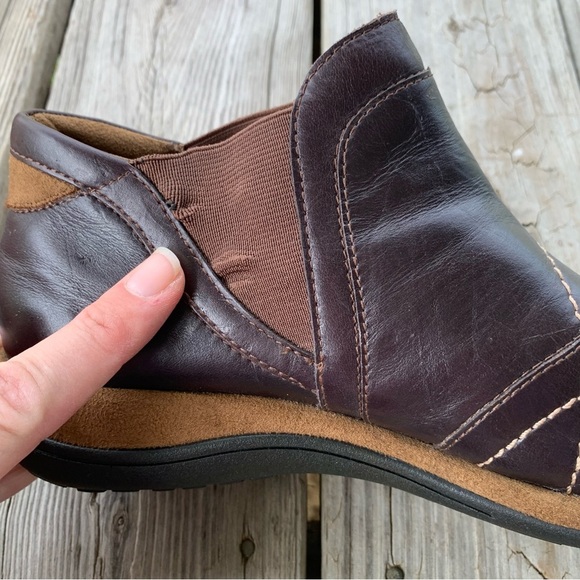 Romika Women’s Milla 102 Chelsea Ankle Bootie Brown Leather Sz 39 EU / 8-8.5 US - Picture 9 of 16